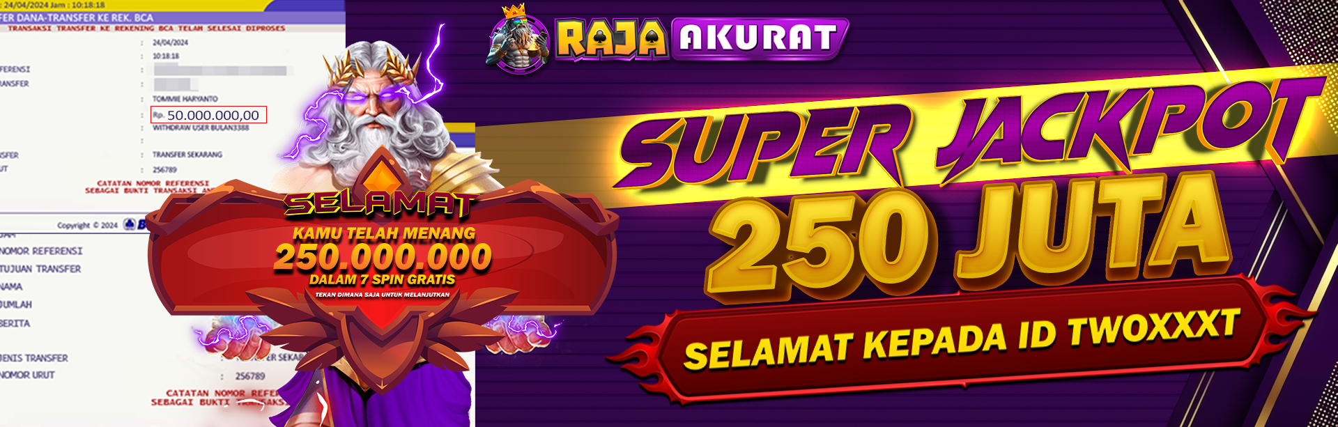 Jackpot Kemenangan