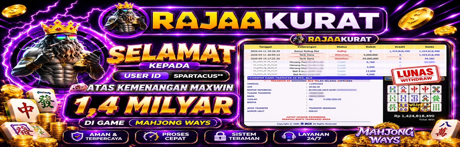 Jackpot Kemenangan